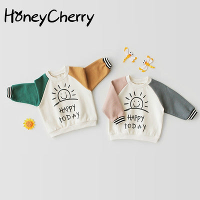 Toddler Boys And Girls Autumn Long Sleeve