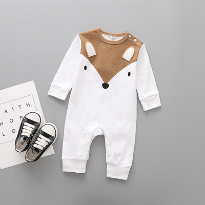 Cute animals Spring Baby romper