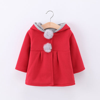 Autumn baby girls coat