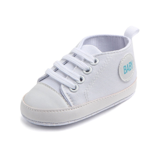 Boy Girl Star Solid Sneaker