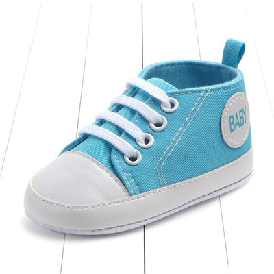 Boy Girl Star Solid Sneaker