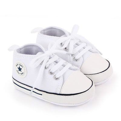 Boy Girl Star Solid Sneaker