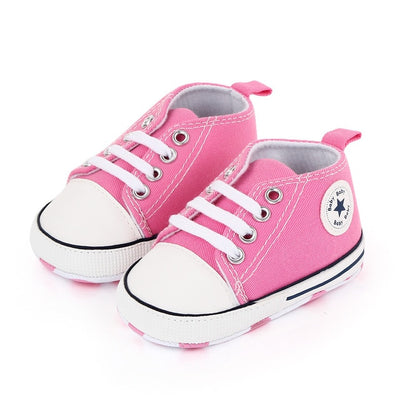 Boy Girl Star Solid Sneaker