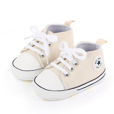 Boy Girl Star Solid Sneaker