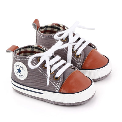 Boy Girl Star Solid Sneaker