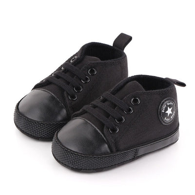 Boy Girl Star Solid Sneaker