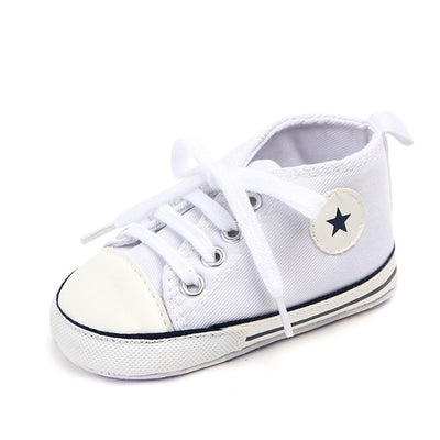 Boy Girl Star Solid Sneaker