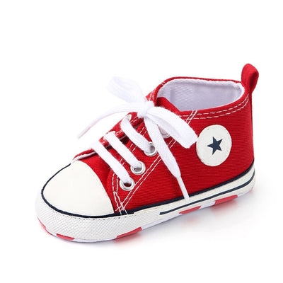 Boy Girl Star Solid Sneaker