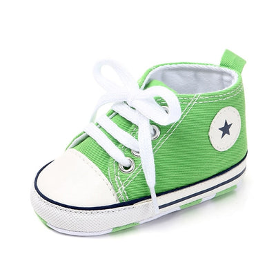 Boy Girl Star Solid Sneaker