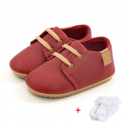 Newborn Rubber Sole Shoes