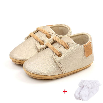 Newborn Rubber Sole Shoes