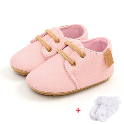 Newborn Rubber Sole Shoes