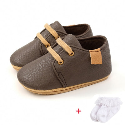 Newborn Rubber Sole Shoes