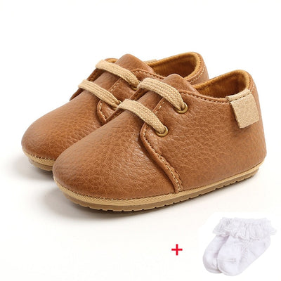 Newborn Rubber Sole Shoes