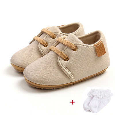 Newborn Rubber Sole Shoes