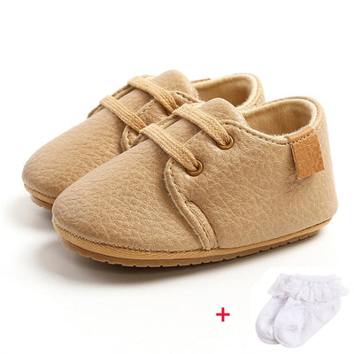 Newborn Rubber Sole Shoes